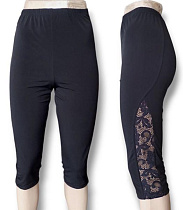 Бриджи Romeo Life RL1186 black - делук