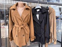 Пальто Oukali 24319 beige - делук