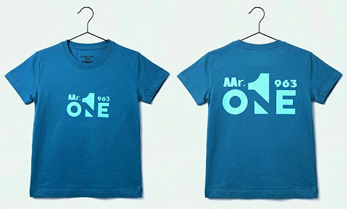 Футболка Dino DN332 blue - делук