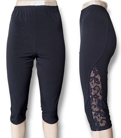 Бриджи Romeo Life RL1186 black - делук