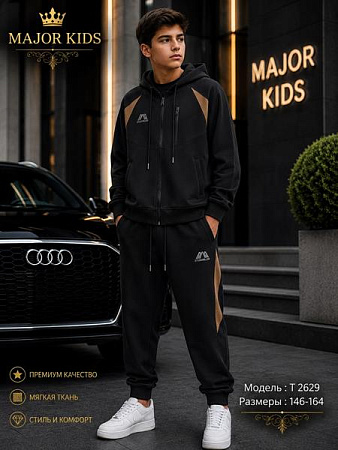 Костюм Спорт Major Kids T2629 black - делук