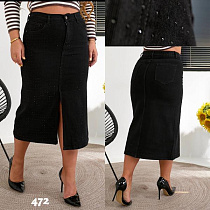 Юбка Beki 472 black - делук