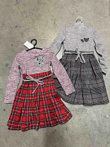 Платье Bright Harmony BH29 grey - делук