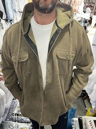 Рубашка Nik 56624 khaki - делук