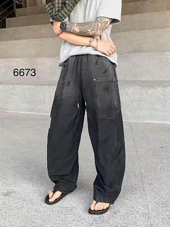 Штаны 2Bro 6673 grey - делук