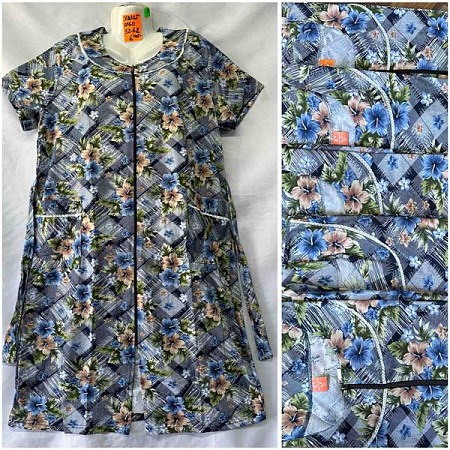 Халат Homewear 0160-1 grey - делук
