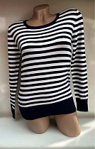 Свитер Levisha 24033 white - делук