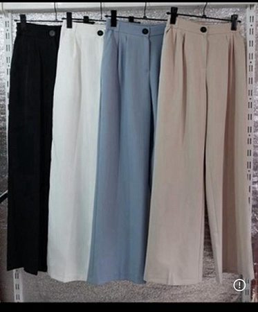 Штаны Nefertiti NF151 black - делук