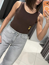 Боди Comod 222 chocolate - делук