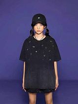Футболка Karon 6134 black - делук