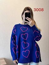 Свитер Fsn 3008 blue - делук