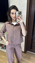 Костюм Valentina 076 brown - делук
