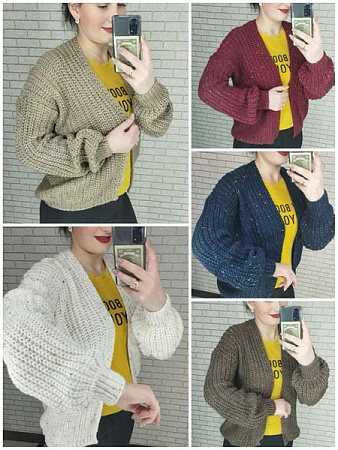 Кофта Shipi 3032 wine - делук