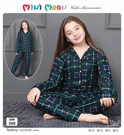 Пижама Meloria 5058-1 green - делук