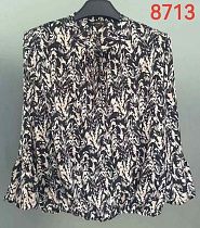Блузка Lida 8713 black - делук