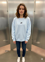 Свитер Newe 54 l.blue - делук