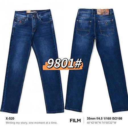 Джинсы Baron Jeans 9801 navy - делук