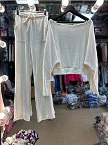 Костюм Arina 8059 white - делук