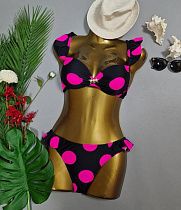 Купальник Dfk 22306 black-pink - делук