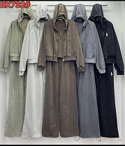 Костюм Спорт Шаолинь 732 d.grey - делук