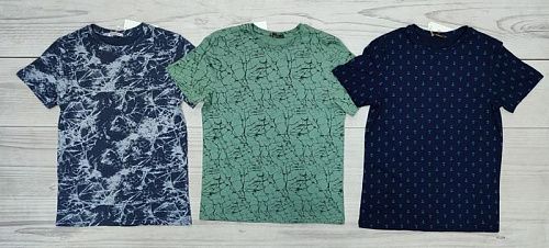 Футболка Samo 0007 navy-l.blue - делук