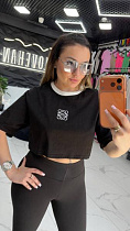 Топ Lovekan 1545 black - делук