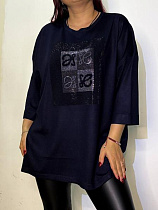 Туника Kosta 7725-48 navy - делук