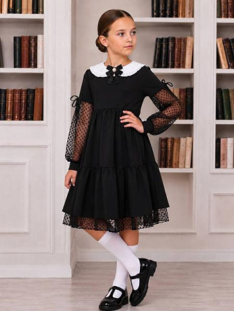 Платье Alisa Brand 710-1523 black - делук