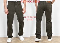 Джинсы God Baron 28-37-12 khaki - делук
