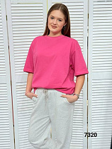 Футболка Mmc Clothes 7320 d.pink - делук