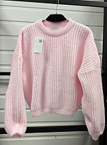 Свитер Lora LR559 pink - делук