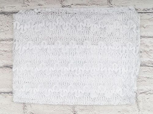 Шарф Shawls P187 white - делук