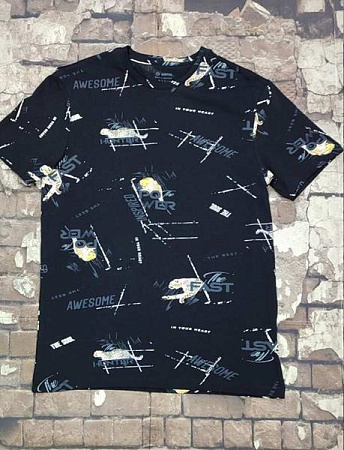 Футболка Samo M5488R-3 black - делук