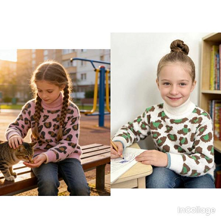 Свитер Fili Kids 379 pink - делук