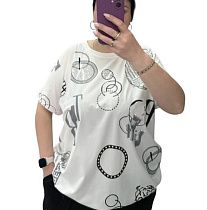 Футболка Shipi 25085 white - делук