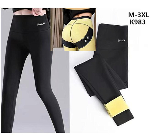 Лосины Hoan K983 black - делук