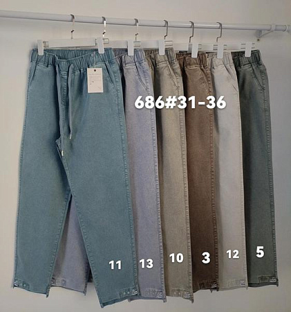 Штаны Immei 686-12 beige - делук