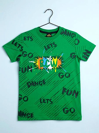 Футболка Dino DN353 green - делук