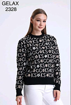 Свитер Julia 2328 black - делук