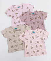 Футболка Meloria ML4683 brown - делук