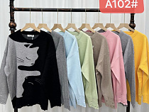 Свитер Dgmd A102 mix - делук