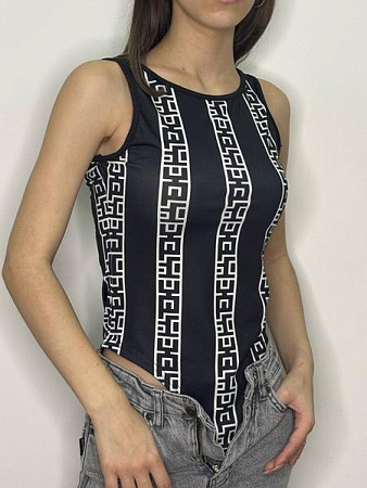 Боди Kosta 1231 black-white - делук