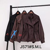 Куртка Yafeier J571-51 brown - делук