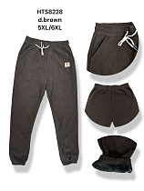 Штаны 8228 chocolate - делук