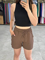 Шорты Arina 5160 brown - делук