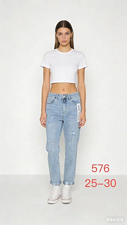 Джинсы Newjeans 576 l.blue - делук