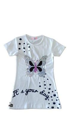 Футболка Malibu2 1059-1 white - делук