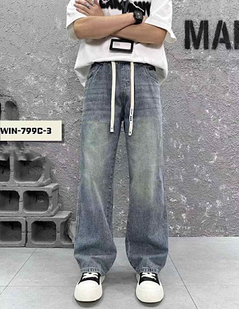 Джинсы Baron Jeans 799C-3 l.blue - делук