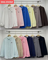 Рубашка Шаолинь 3566 white - делук