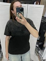 Футболка Karon 7008 black - делук
